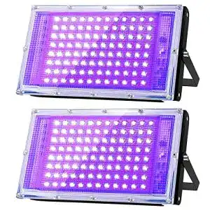 Schwarzlicht strahler glostars 100w led uv schwarzlicht strahler
