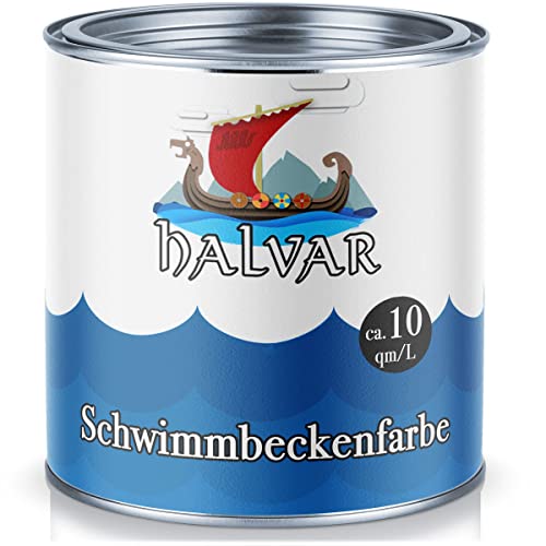 Schwimmbadfarbe Halvar Schwimmbeckenfarbe skandinavische Poolfarbe