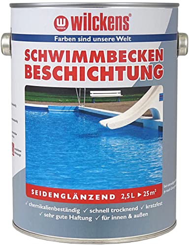 Schwimmbadfarbe Wilckens Schwimmbecken-Beschichtung seidenglänzend