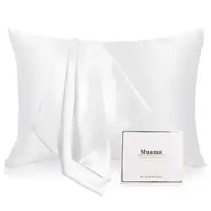Seiden kopfkissenbezug muama silk pillowcase 40x80 1