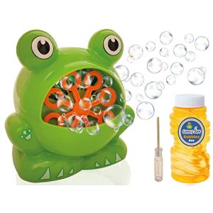 Seifenblasenmaschine Gamez Jam Frog für Kleinkinder, Kinder - seifenblasenmaschine gamez jam frog fuer kleinkinder kinder