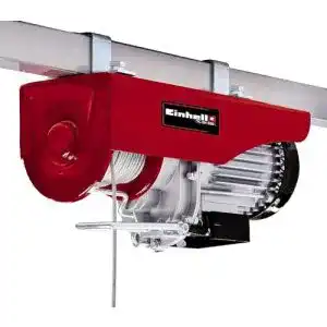 Seilwinde einhell seilhebezug tc eh 600 6 mm rot 1050 w