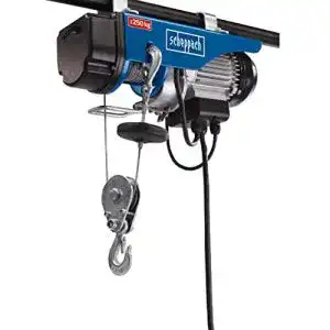 Seilwinde scheppach elektrischer seilzug hrs250 flaschenzug