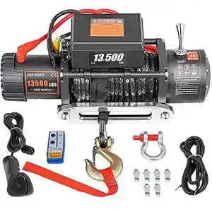 Seilwinde vevor 27 m kabel elektrische 13500 lb