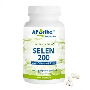 Selen aportha kapseln 120 stueck 200 c2b5g aus l omethionin
