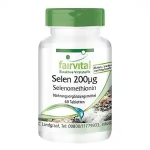 Selen fairvital 200c2b5g tabletten aus methionin hochdosiert