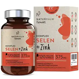 Selen naturraum zink komplex kapseln 120 extra kleine kaps