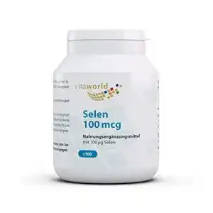Selen vita world vitaworld 100mcg 100 c2b5g pro kapsel