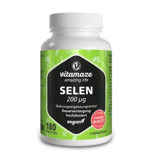 Selen Vitamaze – amazing life hochdosiert 200 mcg, vegan