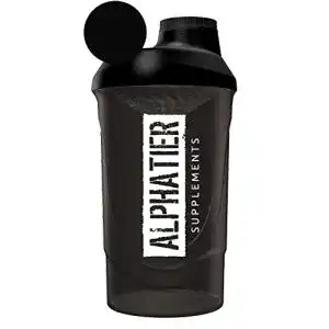 Shaker alphatier supplements alphatier beastmode schwarz 600 ml