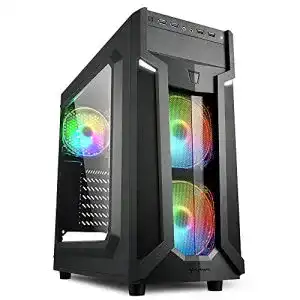 Sharkoon gehaeuse sharkoon pc gehaeuse vg6 w rgb