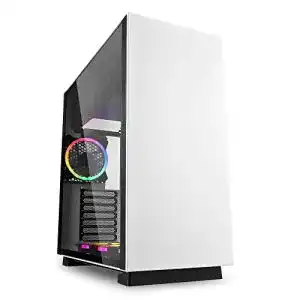 Sharkoon gehaeuse sharkoon pure steel weiss pc gehaeuse rgb