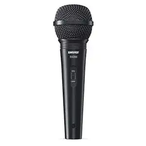 Shure mikrofon shure sv200 mikrofon dynamisch schwarz