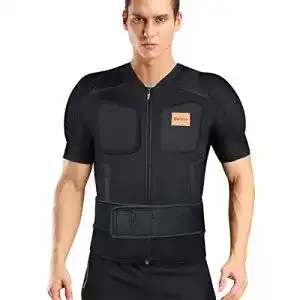 Sicherheitsweste reiten benken skiing body short protector