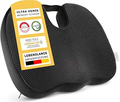Orthopädisches Sitzkissen für Auto und Büro von Comfycentre