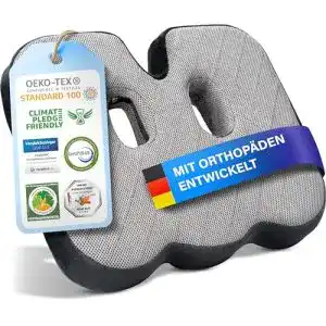 Sitzkissen auto healthfix orthopaedisches sitzkissen fuer buero