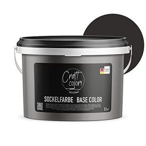 Sockelfarbe Craft Colors 5L Anthrazit | hochwertige Farbe für Beton