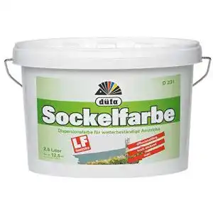 Sockelfarbe duefa d231 5 l grau