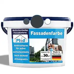 Sockelfarbe plid fassadenfarbe aussen anthrazitgrau 5l