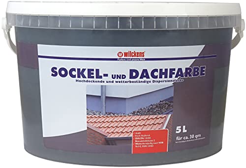 Sockelfarbe Wilckens Sockel- und Dachfarbe matt, 5 l, Anthrazit