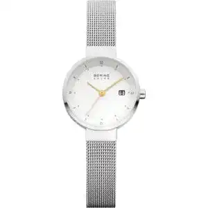 Solar armbanduhr bering damen uhr solar movement solar collection 2