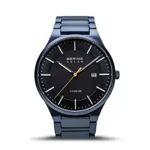 Solar armbanduhr bering herren uhr solar movement titanium