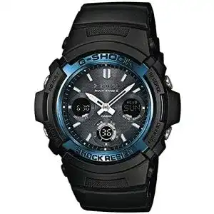 Solar armbanduhr casio g shock solar und funkuhr awg m100a 1aer