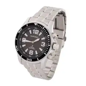 Solar armbanduhr marschall deutsch sprechende herren armbanduhr