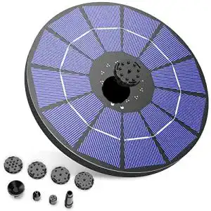 Solar teichpumpe aisitin 3 5w solar springbrunnen fuer aussen