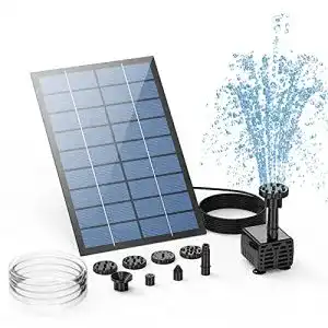Solar teichpumpe aisitin solar springbrunnen 2 5w diy