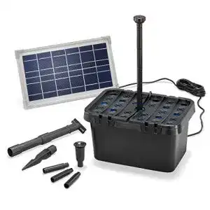Solar teichpumpe esotec solar teichfilter komplettset professional