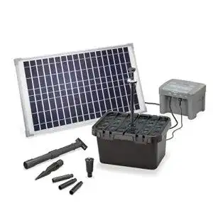 Solar teichpumpe esotec solar teichfilter set profi bis 2 000 l teich