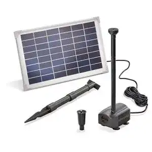 Solar teichpumpe esotec solar teichpumpe 12 watt solarmodul
