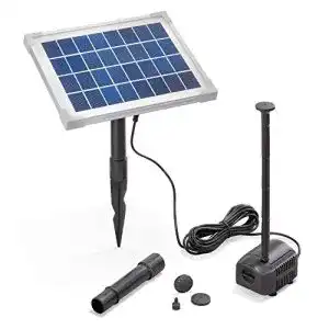Solar teichpumpe esotec solar teichpumpe 5 watt solarmodul 1