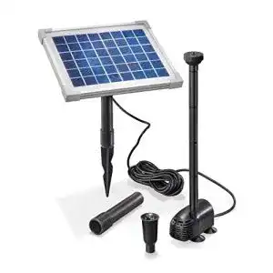 Solar teichpumpe esotec solar teichpumpe 5 watt solarmodul