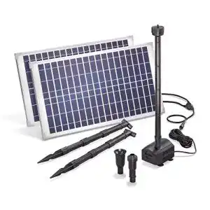 Solar teichpumpe esotec solar teichpumpe 50 watt solarmodul