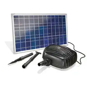 Solar teichpumpe esotec sxp solar bachlaufpumpensystem