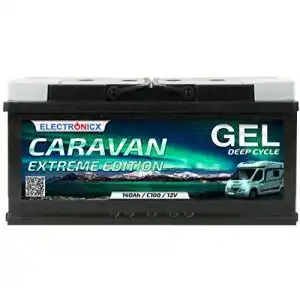 Solarbatterie electronicx gel batterie 12v 140ah caravan extreme