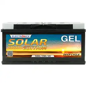 Solarbatterie electronicx gel batterie 140ah solar edition