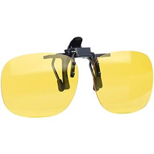 Sonnenbrillen-Clip PEARL Nachtbrille: Nachtsicht-Brillenclip