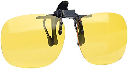 Sonnenbrillen-Clip PEARL Nachtbrille: Nachtsicht-Brillenclip