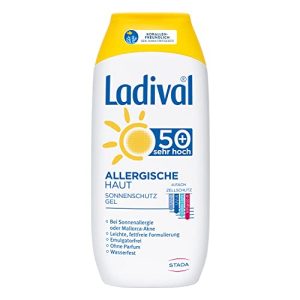Sonnencreme LSF 50 Ladival Allergische Haut Sonnenschutz Gel