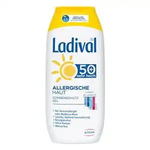 Sonnencreme lsf 50 ladival allergische haut sonnenschutz gel