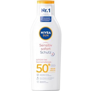 Sonnencreme LSF 50 NIVEA SUN Sensitiv Sofortschutz - sonnencreme lsf 50 nivea sun sensitiv sofortschutz