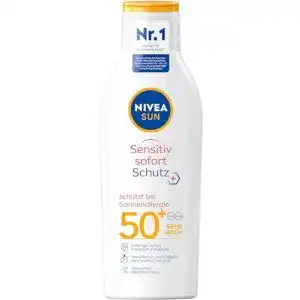 Sonnencreme lsf 50 nivea sun sensitiv sofortschutz