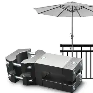 Sonnenschirmhalter balkongelaender kd tech