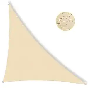 Sonnensegel dreieck ioaoi sonnensegel 3m x 4m x 5m dreieck