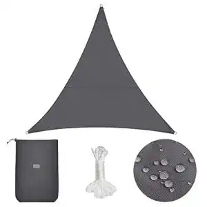 Sonnensegel dreieck sekey sonnensegel wasserdicht 3x3x3m