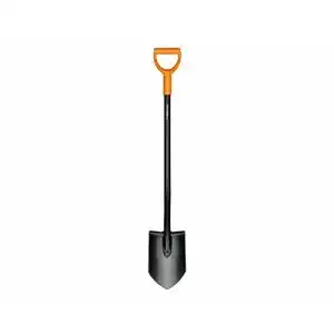 Spaten fiskars gaertner fuer harte steinige boeden spitz