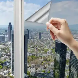 Spiegelfolie all in all in selbsthaftend fensterfolie blickdicht